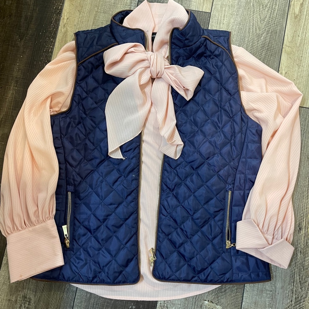Navy vest
